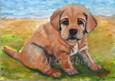 beached-lab-pup-painting-by-artist-dj-geribo.jpg